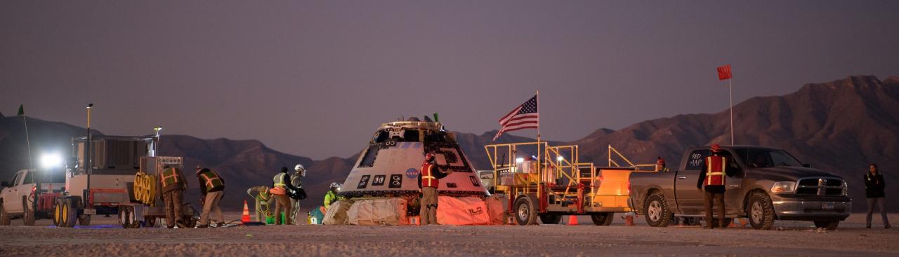 Boeing «Старлайнер» здійснив успішну посадку в штаті Нью-Мексико США