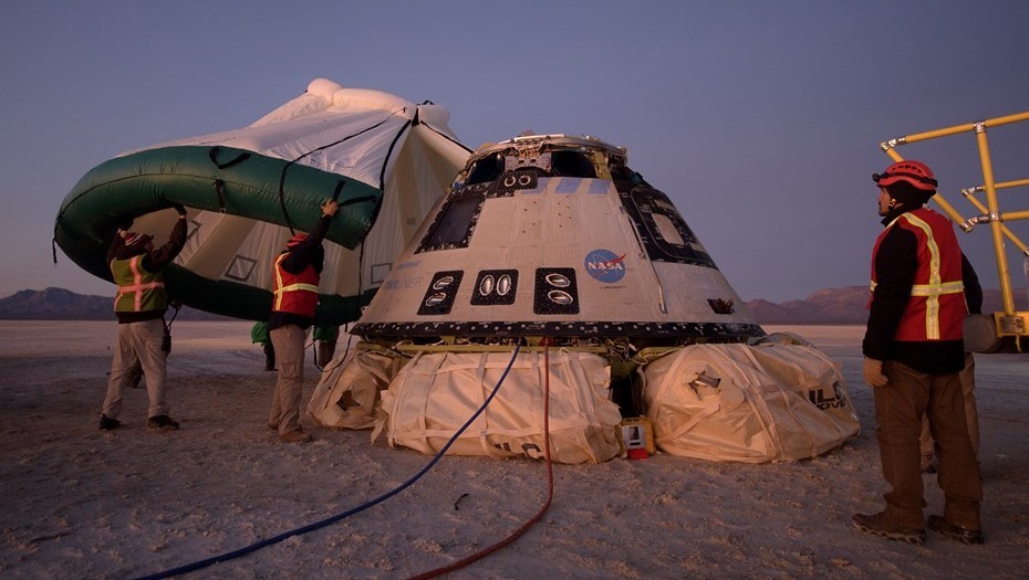 Boeing «Старлайнер» здійснив успішну посадку в штаті Нью-Мексико США